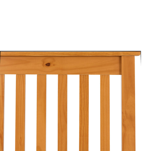 Monaco 4FT6 Bed Low Foot End - Antique Pine